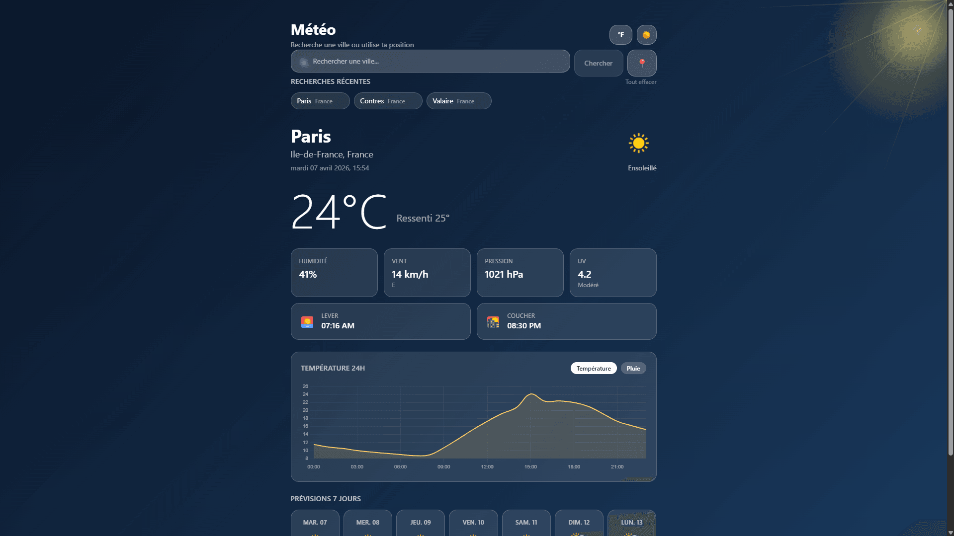 meteo app
